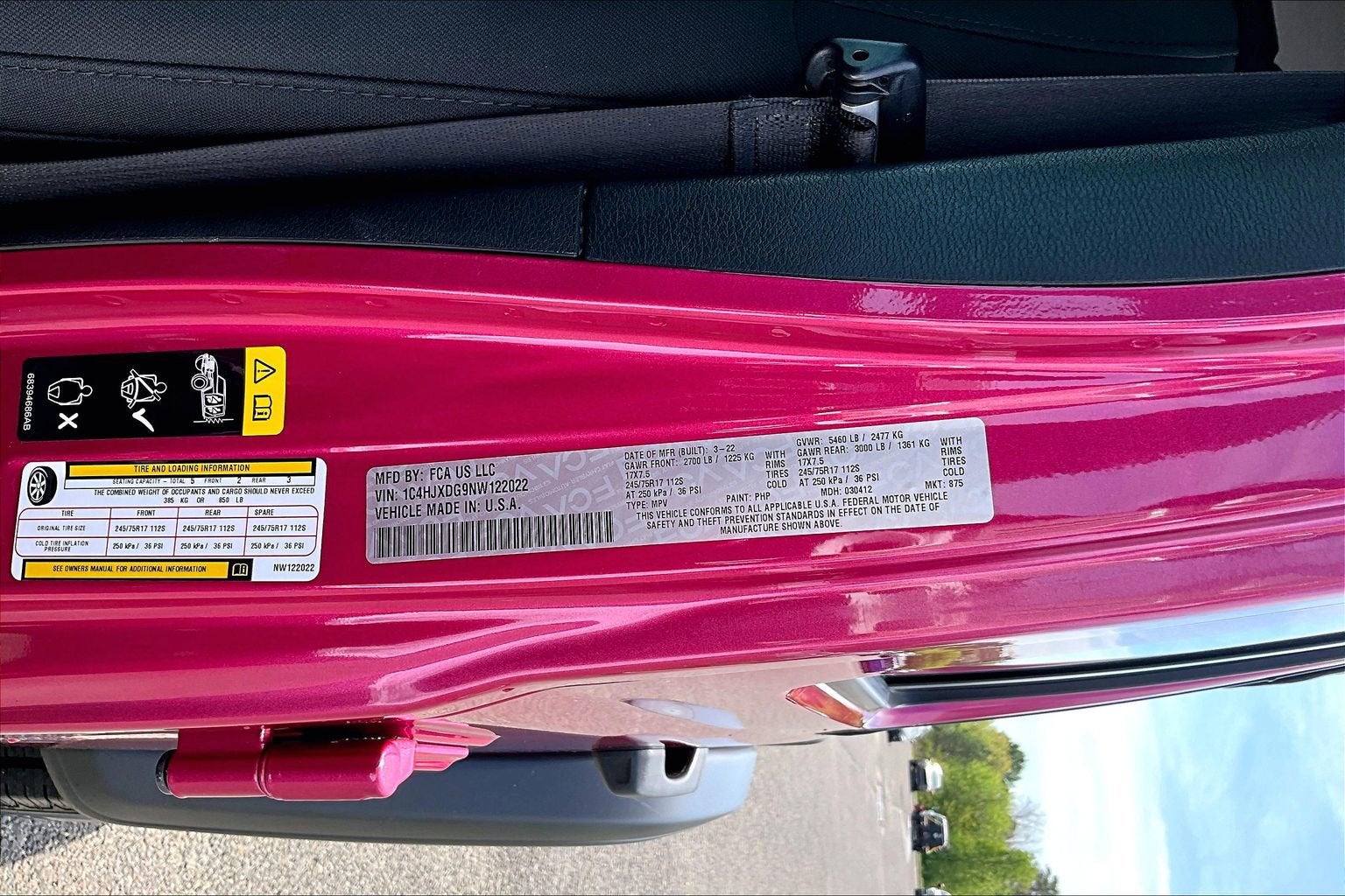 2022 Jeep Wrangler Unlimited Sport