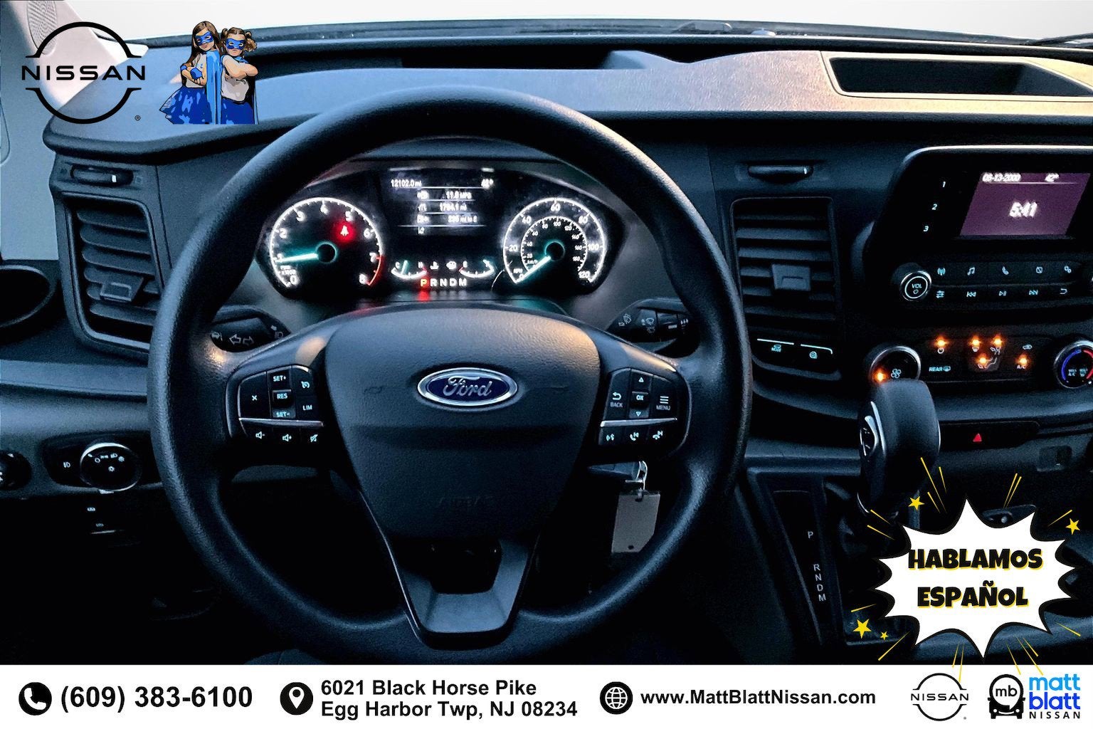 2024 Ford Transit Cargo Van Low Roof