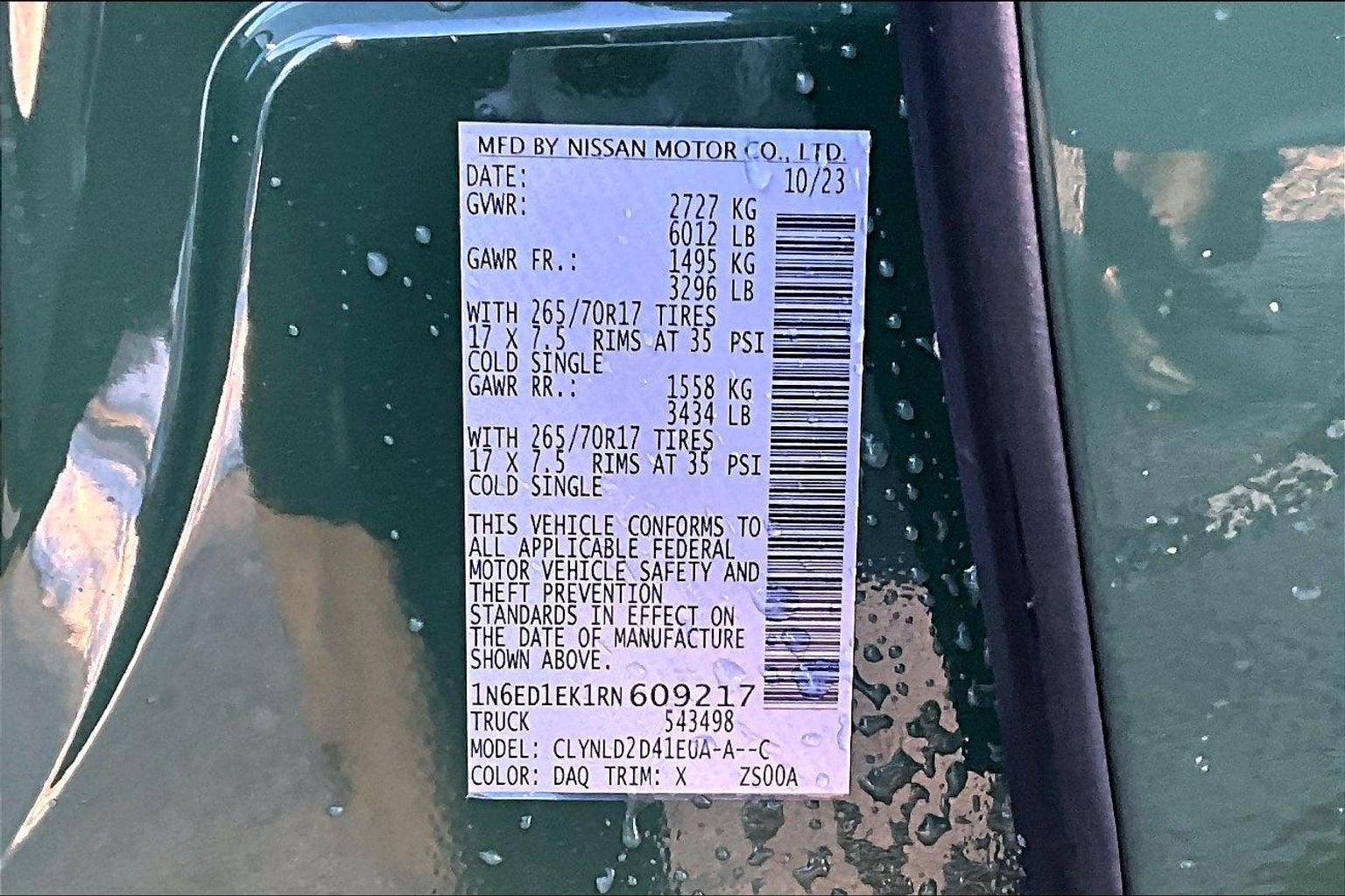 2024 Nissan Frontier PRO-4X