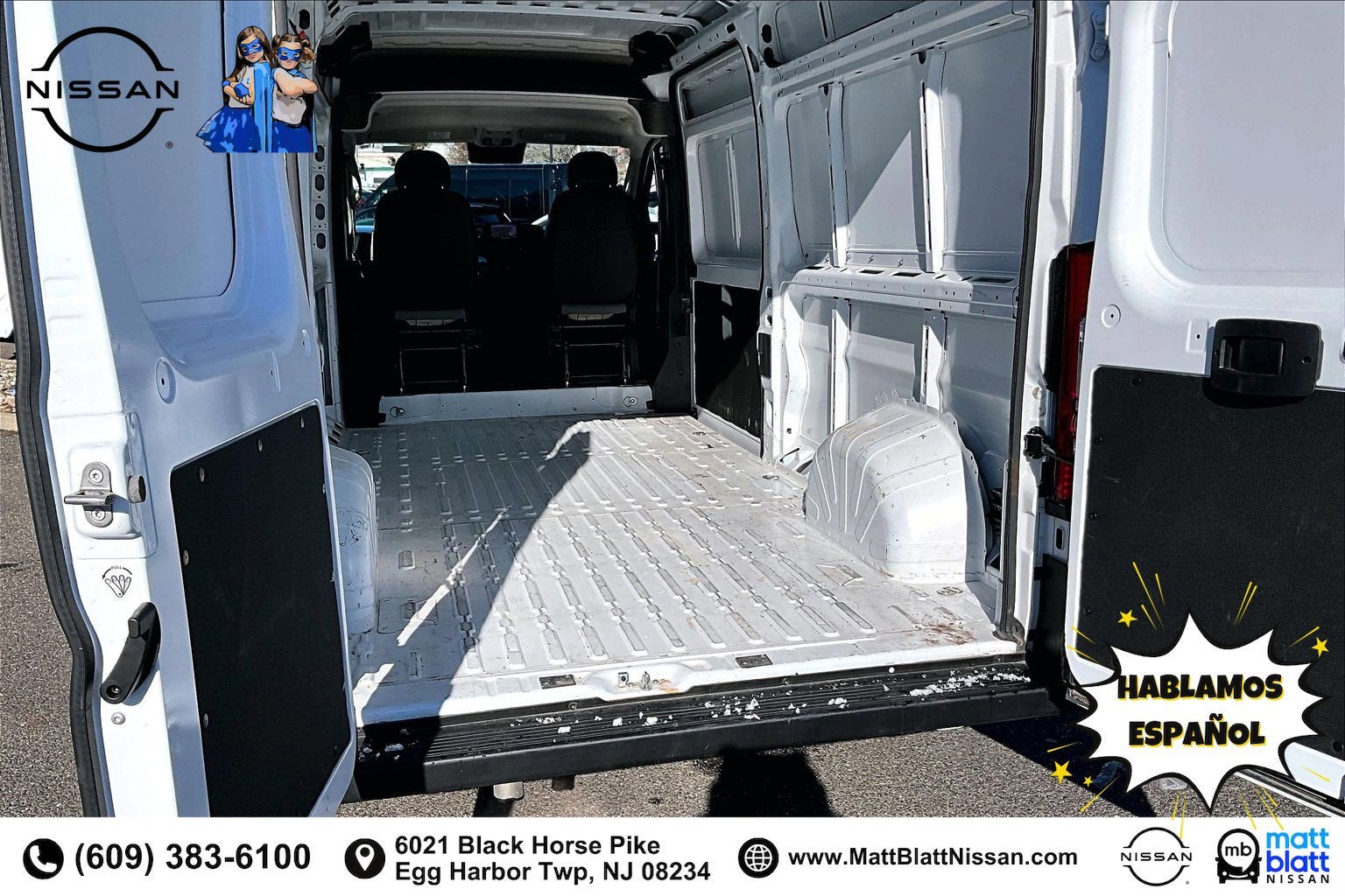 2025 RAM ProMaster Cargo Van Tradesman