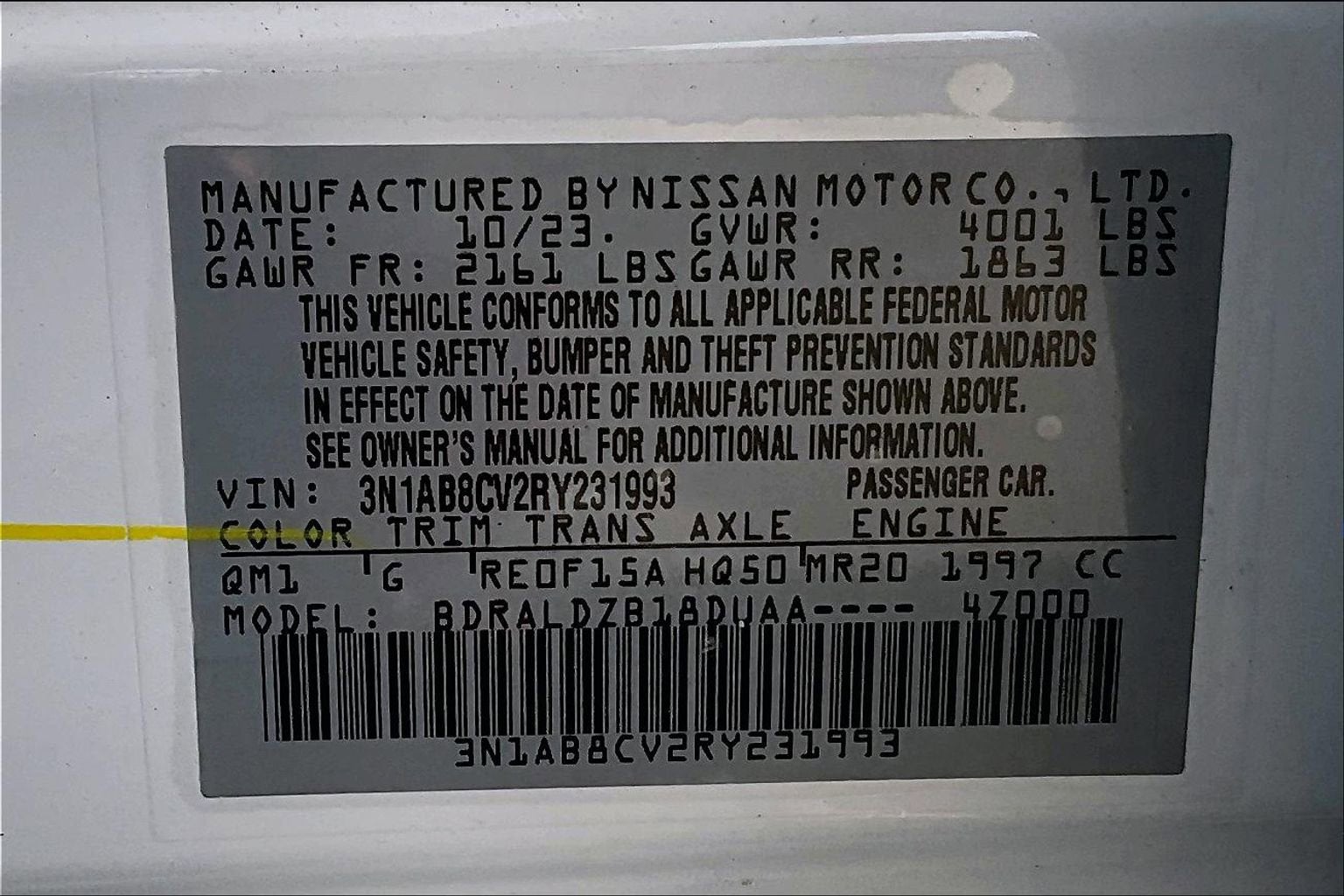 2024 Nissan Sentra SV