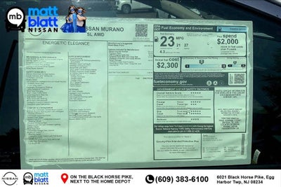 2025 Nissan Murano SL