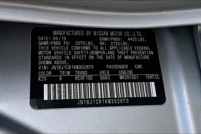 2019 Nissan Rogue Sport SV