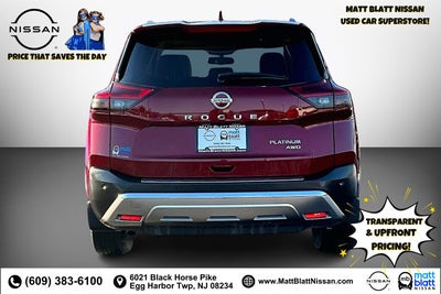 2021 Nissan Rogue Platinum