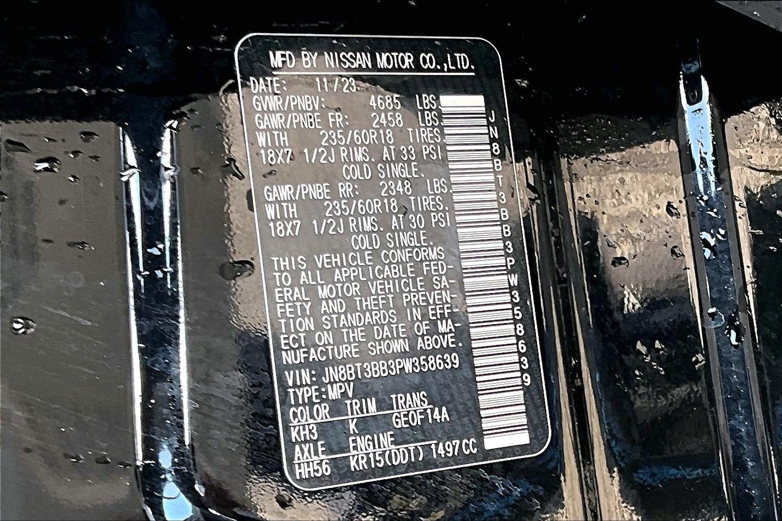 2023 Nissan Rogue SV