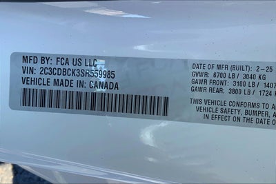 2025 Dodge Charger Daytona CHARGER 2-DOOR DAYTONA R/T AWD