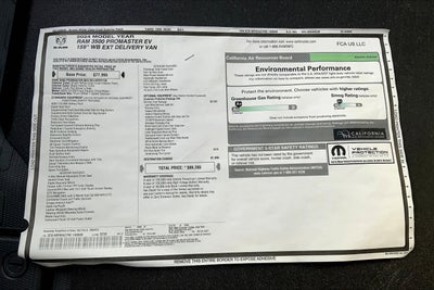 2024 RAM ProMaster Delivery Van BEV RAM PROMASTER EV SUPER HIGH ROOF 159” WB EXT