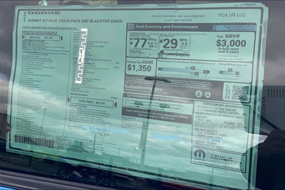 2024 Dodge Hornet DODGE HORNET R/T PLUS EAWD