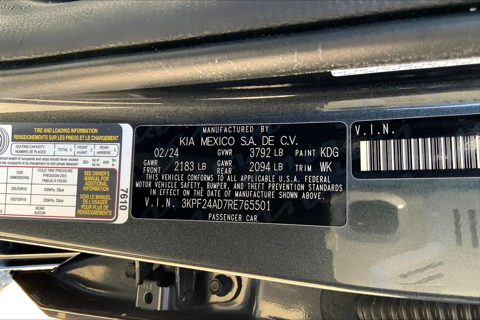 2024 Kia Forte LXS