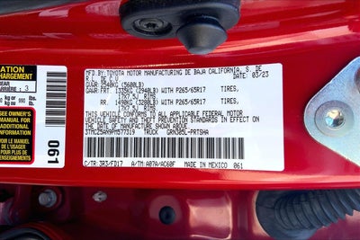 2023 Toyota Tacoma 4WD SR5