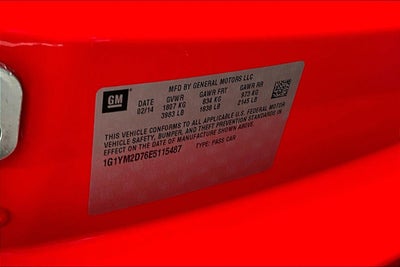 2014 Chevrolet Corvette Stingray Z51 3LT