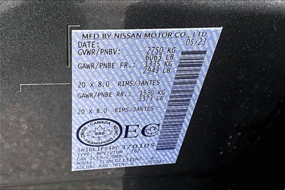 2023 INFINITI QX60 LUXE AWD