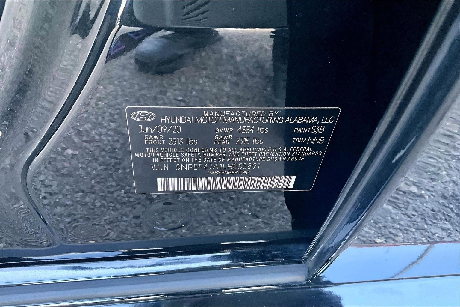 2020 Hyundai Sonata SEL