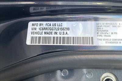 2020 RAM 1500 Classic Warlock