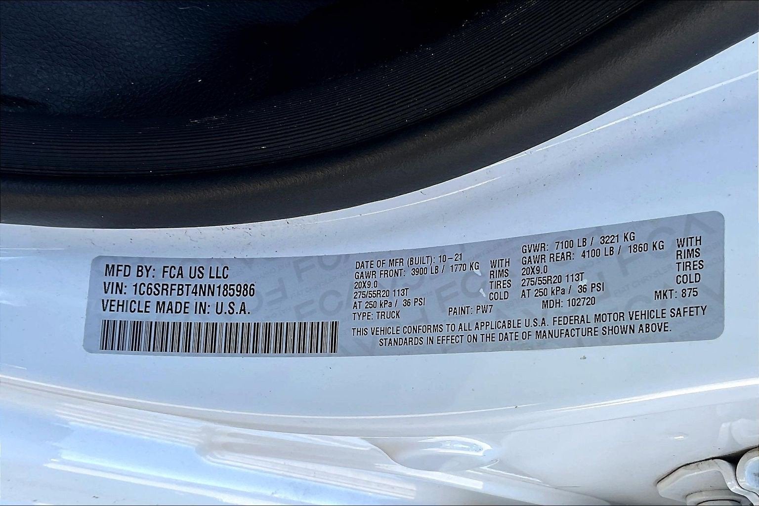 2022 RAM 1500 Big Horn