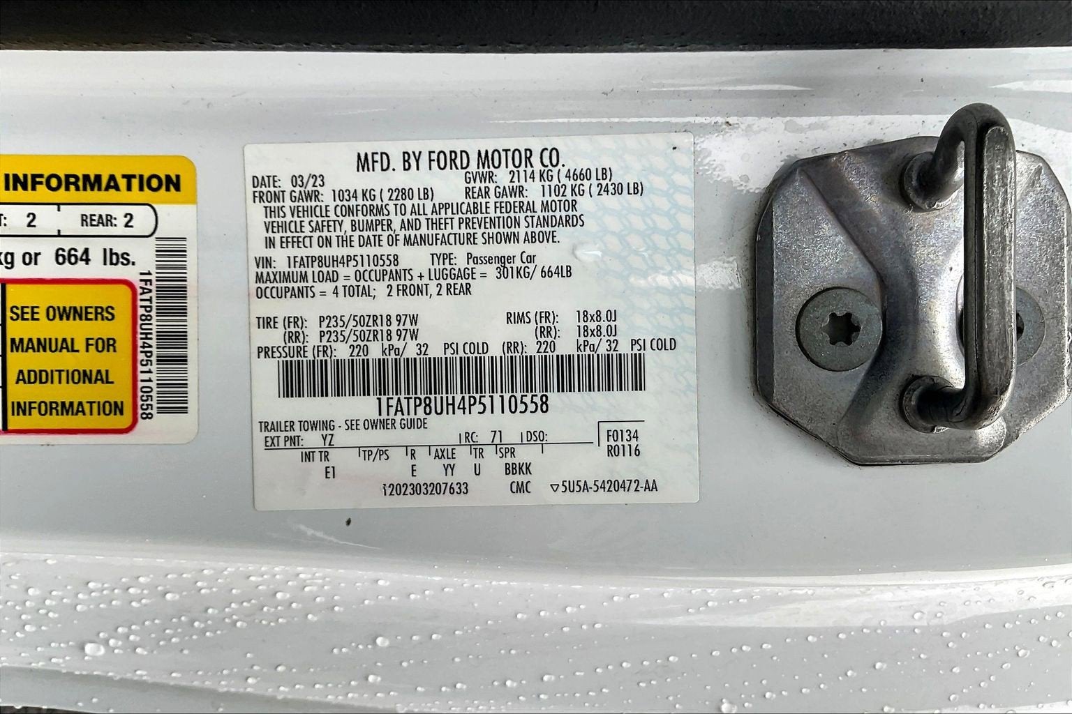 2023 Ford Mustang Eco Premium