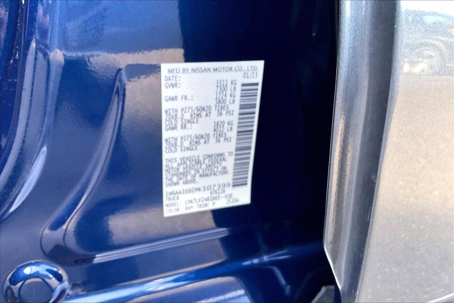 2023 Nissan Titan Platinum Reserve