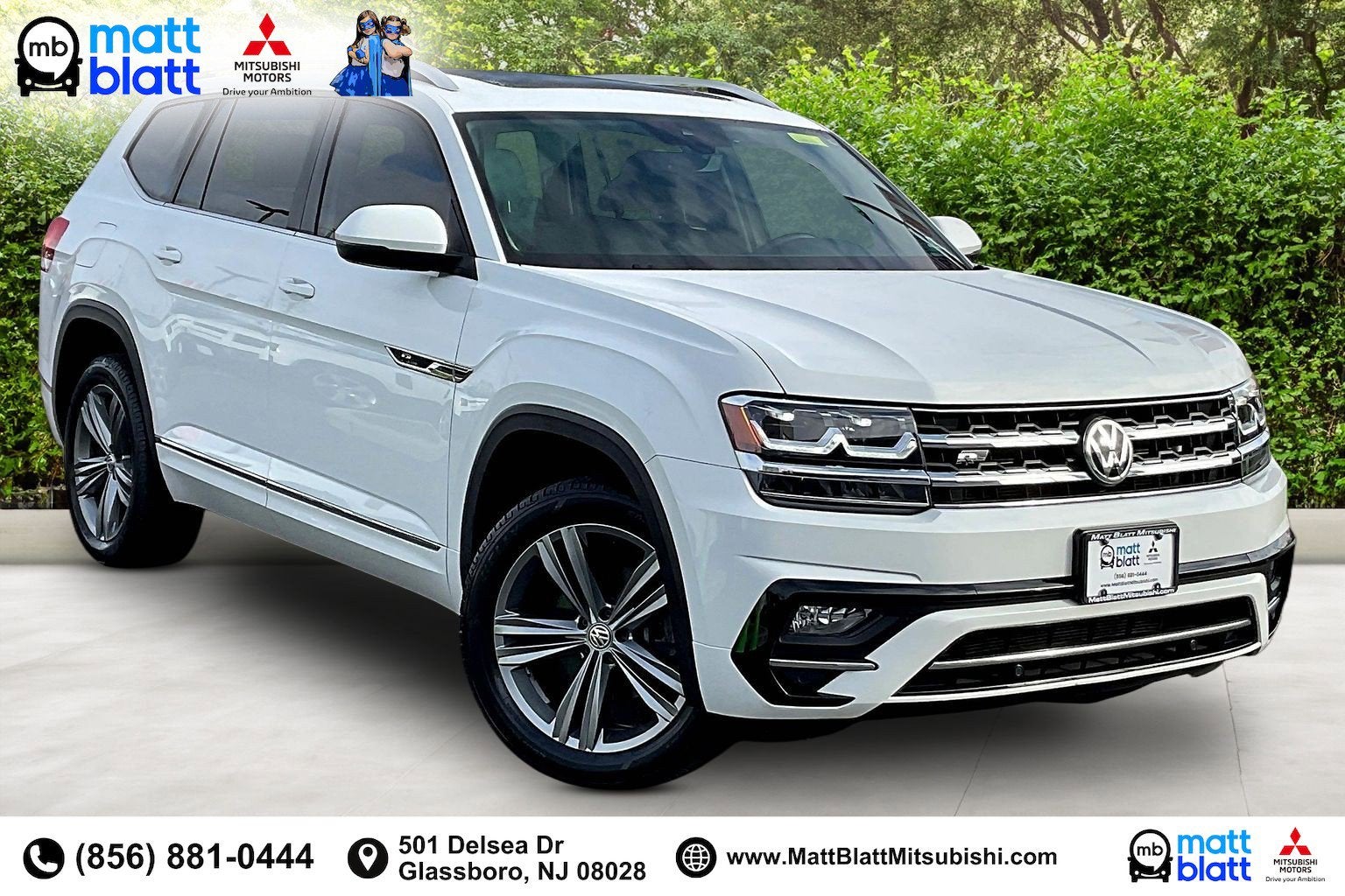 2019 Volkswagen Atlas 3.6L V6 SEL R-Line