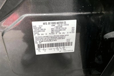 2018 Lincoln MKX Premiere