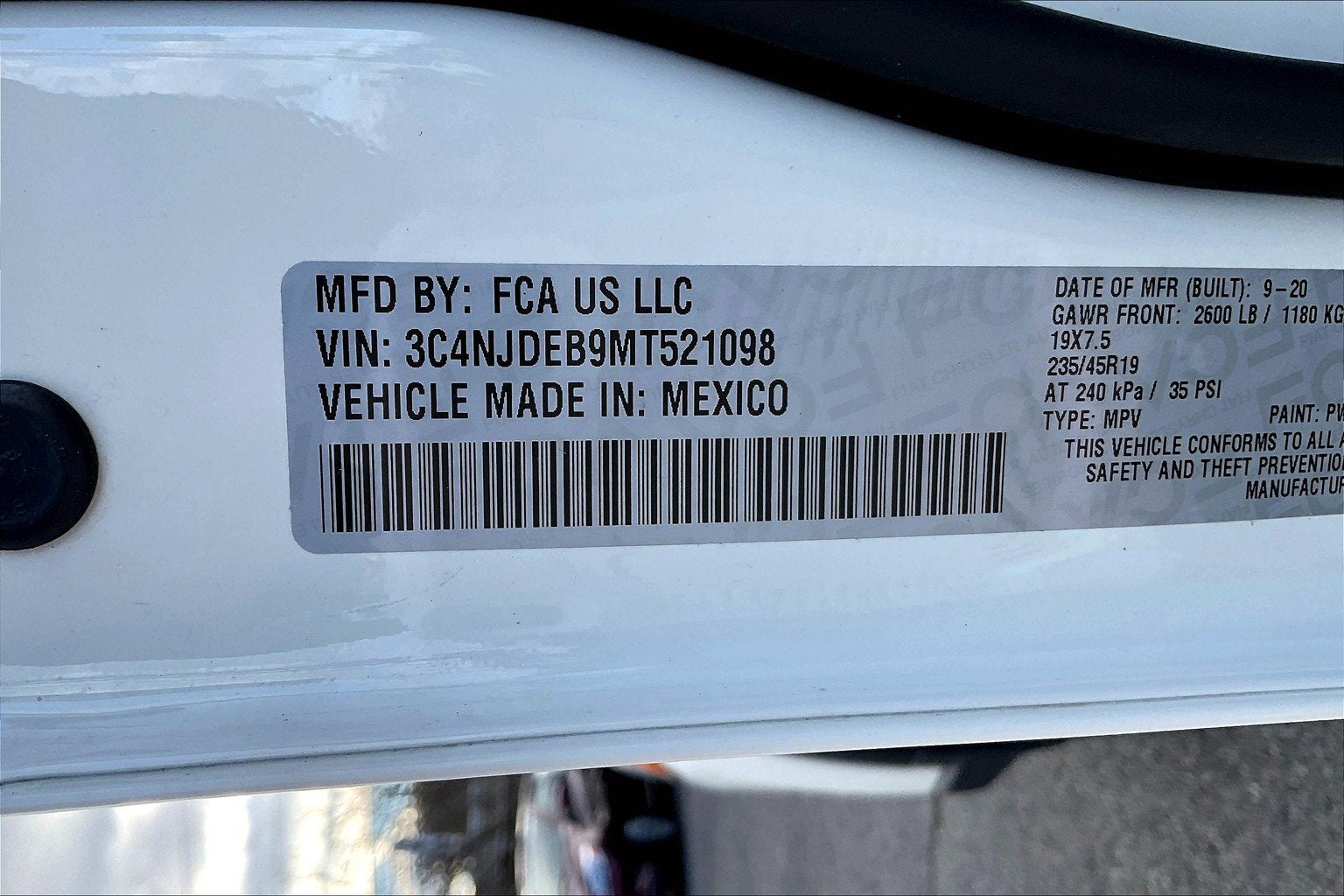 2021 Jeep Compass 80th Anniversary