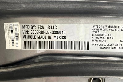 2022 RAM 3500 Big Horn