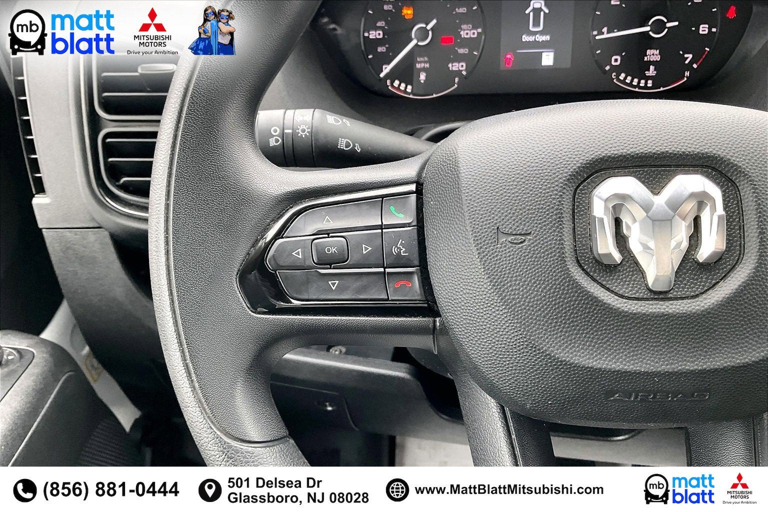 2025 RAM ProMaster Cargo Van Tradesman