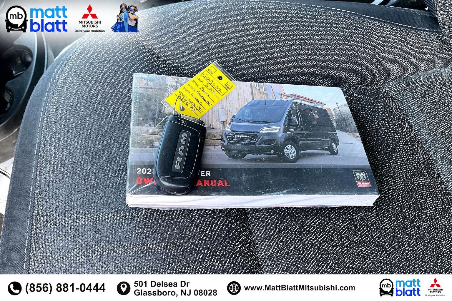 2023 RAM ProMaster Cargo Van High Roof