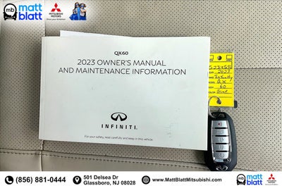 2023 INFINITI QX60 LUXE