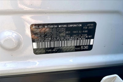 2022 Mitsubishi Eclipse Cross SE