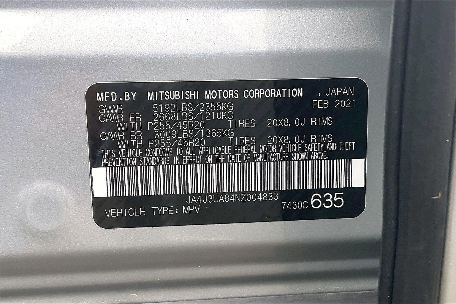 2022 Mitsubishi Outlander SE