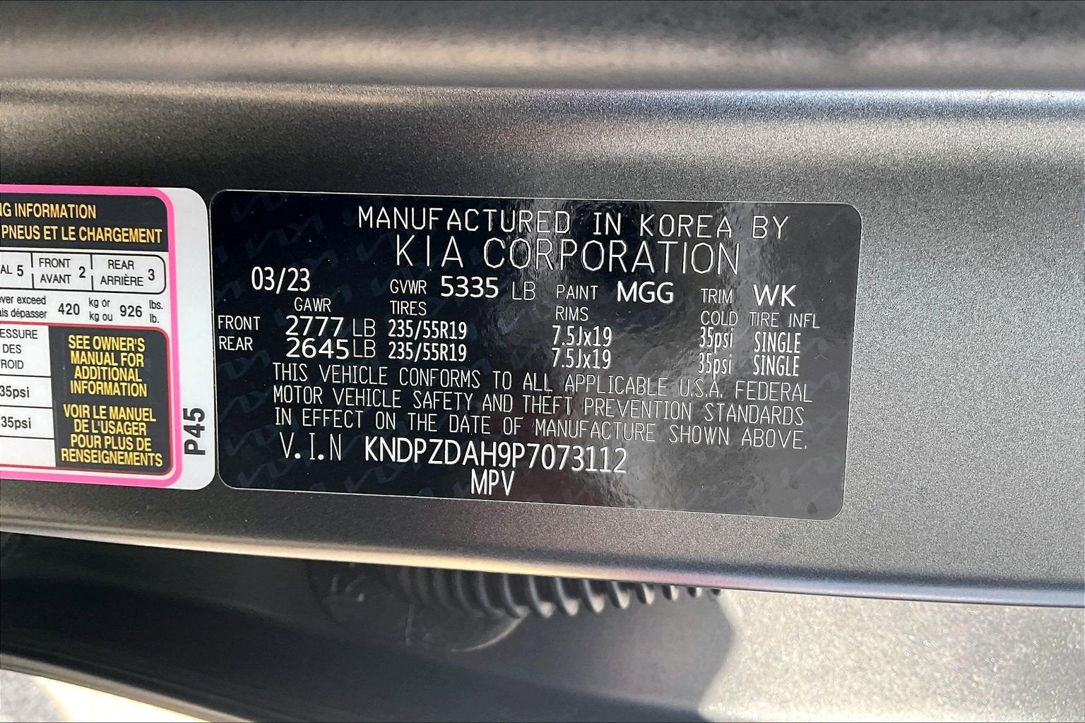2023 Kia Sportage Plug-In Hybrid X-Line Prestige